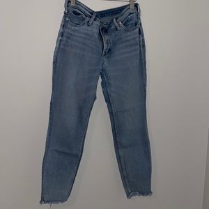 Silver light wash jeans